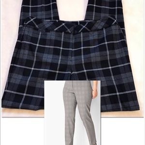 Talbots Heritage Plaid Checkered Ankle Pants